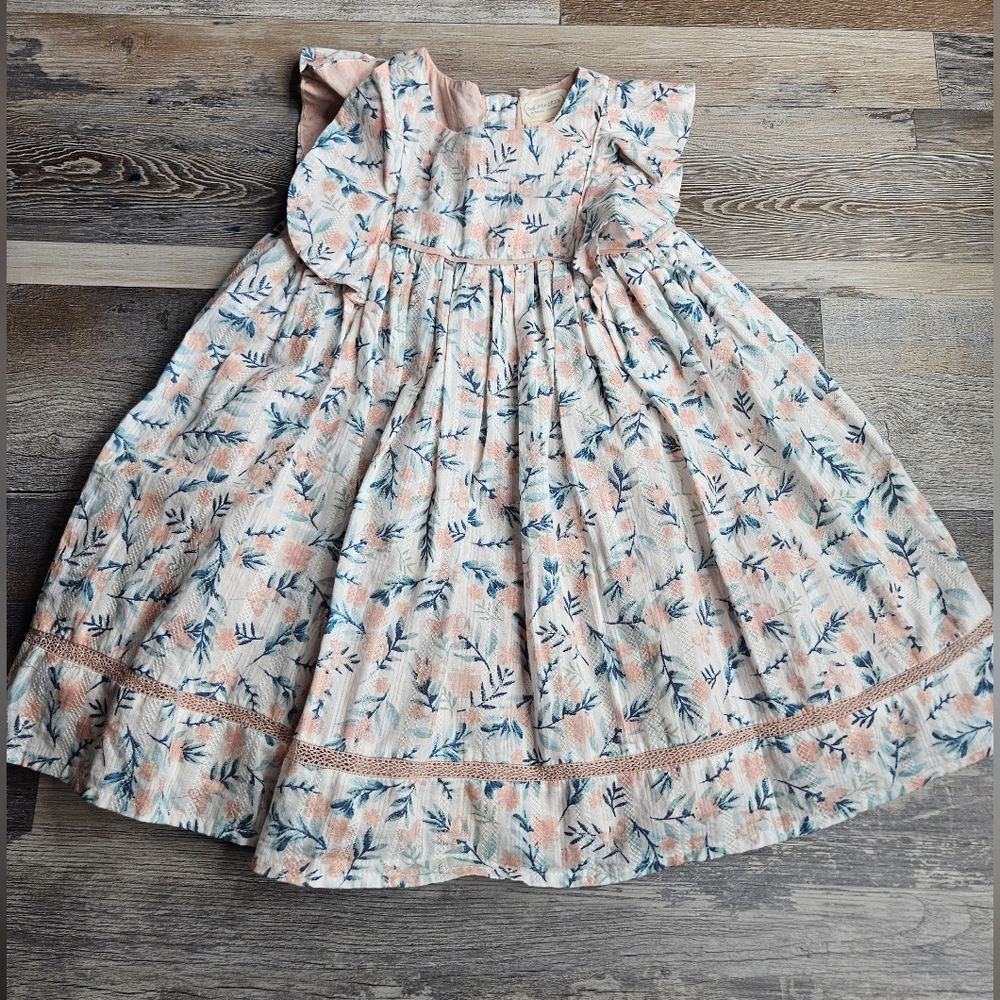 The Prairie By Rachel Ashwell Dress Floral Lined Size 3T Lined